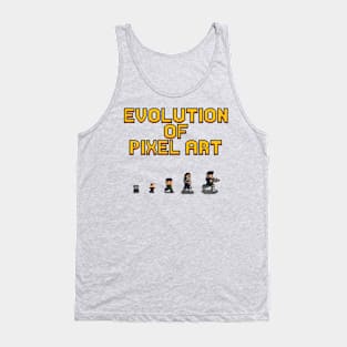 Pixel Art Evolution Line Tank Top